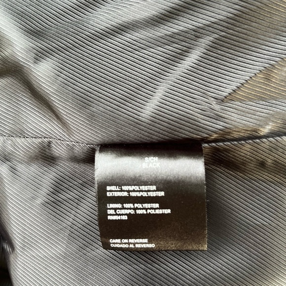 Calvin Klein Windbreaker Soft Shell Hoodie Jacket Mock Neck Full Zip Small EUC - Picture 6 of 8